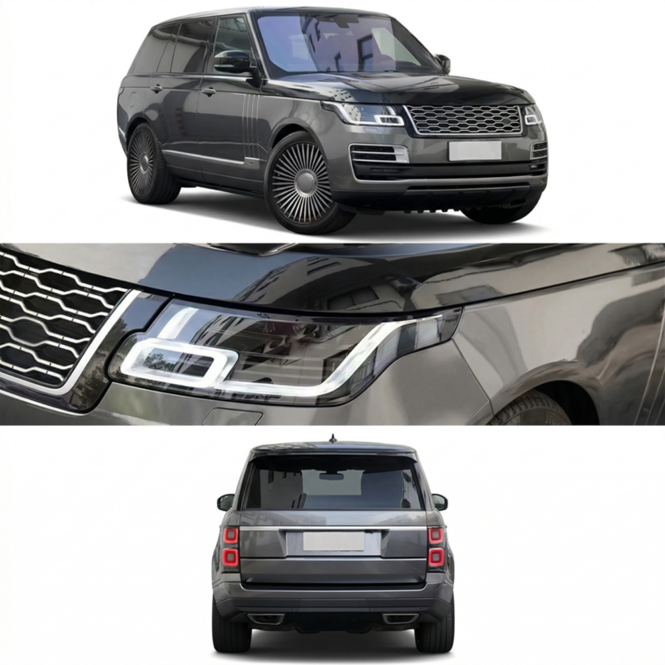 UMPARTS SVA Body Kit Upgrade for Range Rover Vogue L405 (2013–2017 to 2020–2022) – Full Conversion Kit with Bumpers, Grille, Headlights & Hood