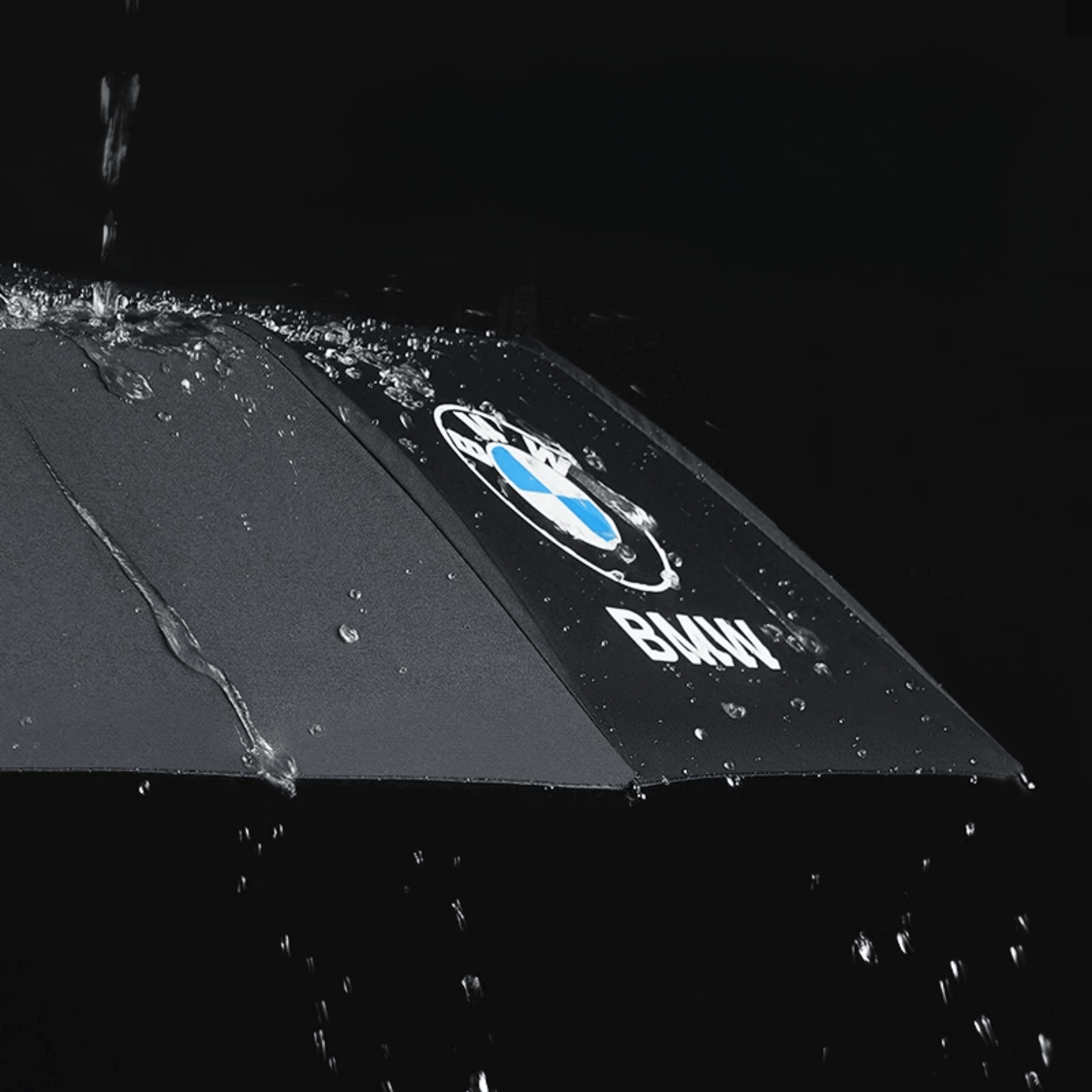 BMW Luxury Automatic Umbrella  12-Rib Windproof Long Handle Folding Umbrella