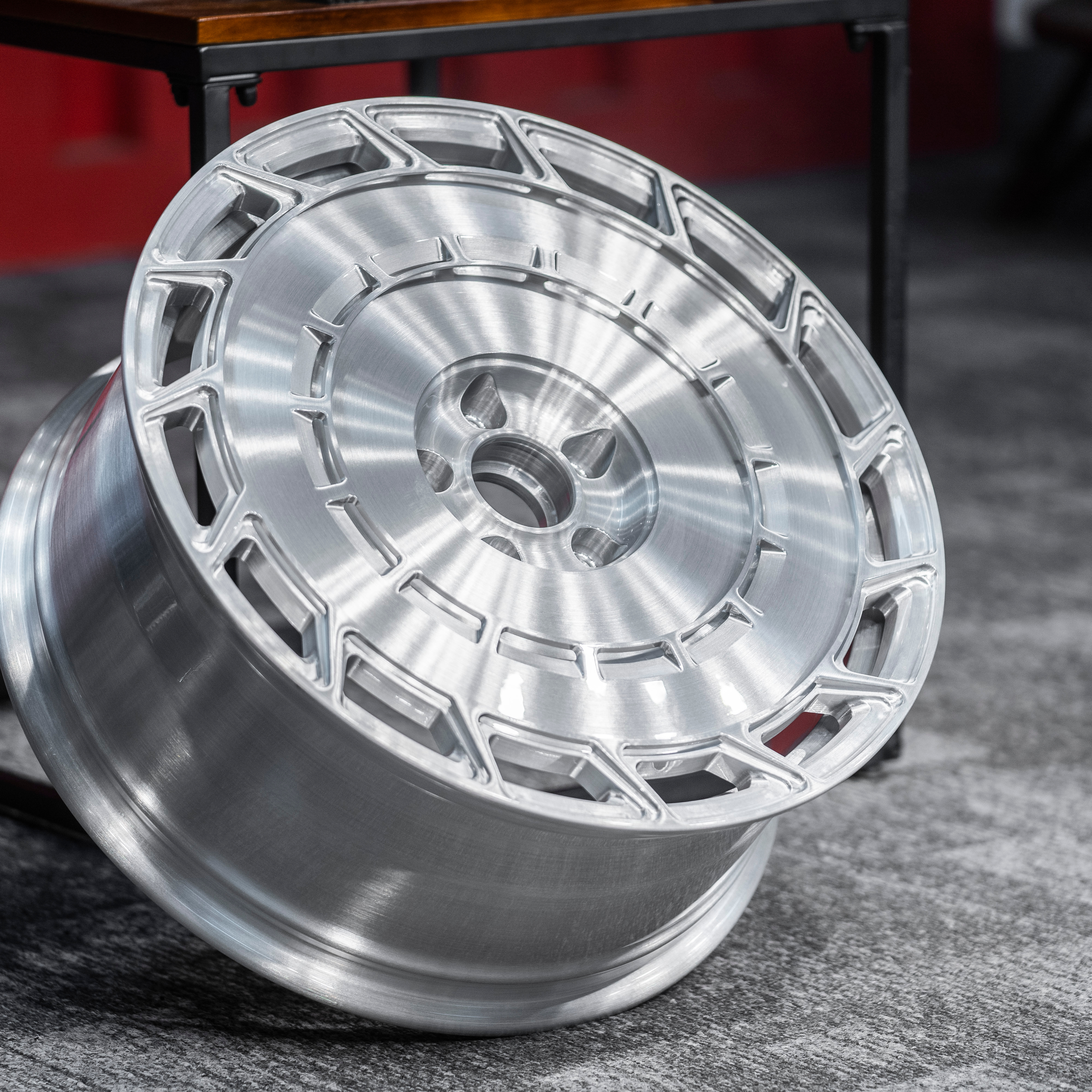 UMPARTS Forged Alloy Wheel – Aero Disc Design Performance Rim | Brushed Finish