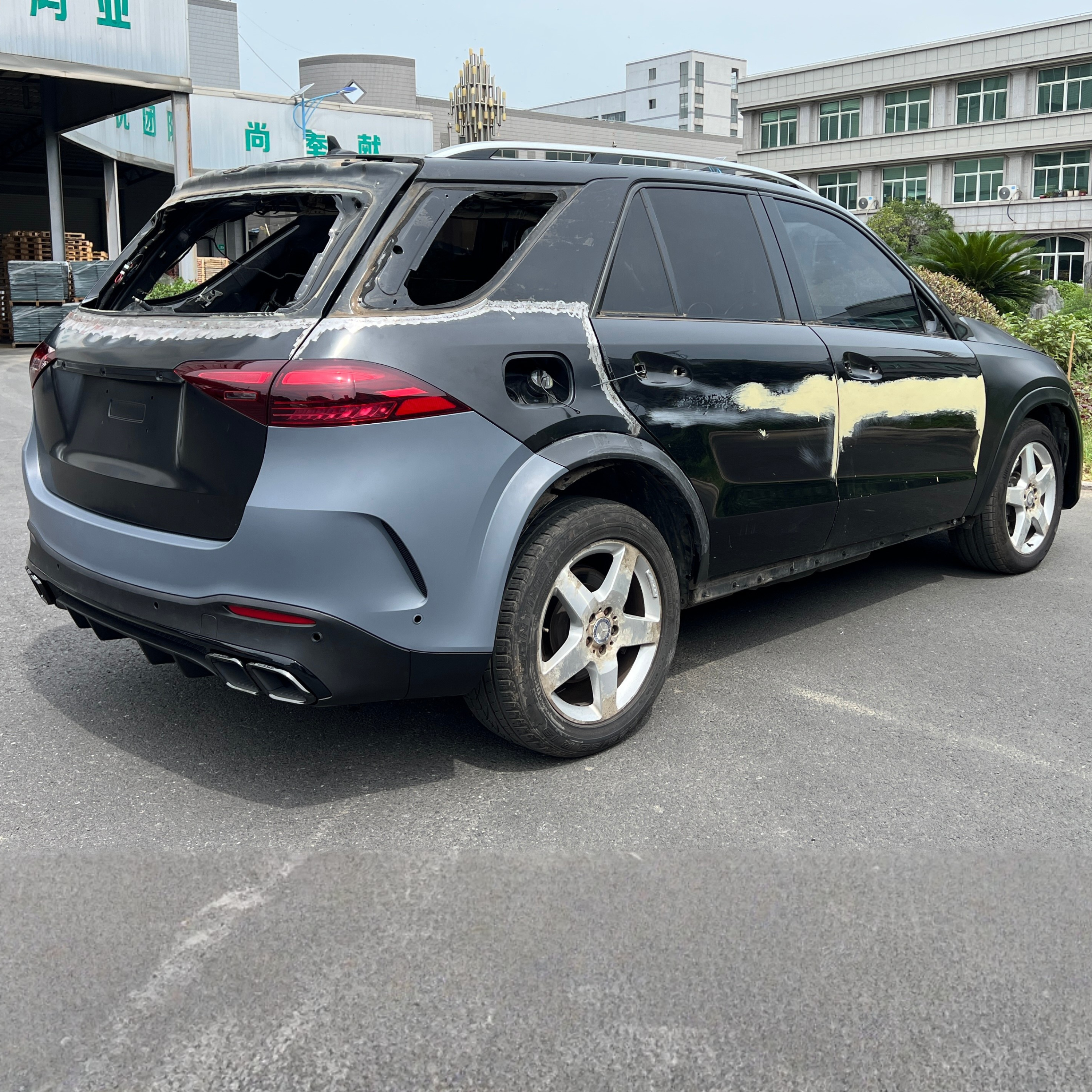 Mercedes-Benz ML / GLE W166 (2012–2018) to 2023 GLE63 AMG Body Kit Conversion | Full Upgrade Kit