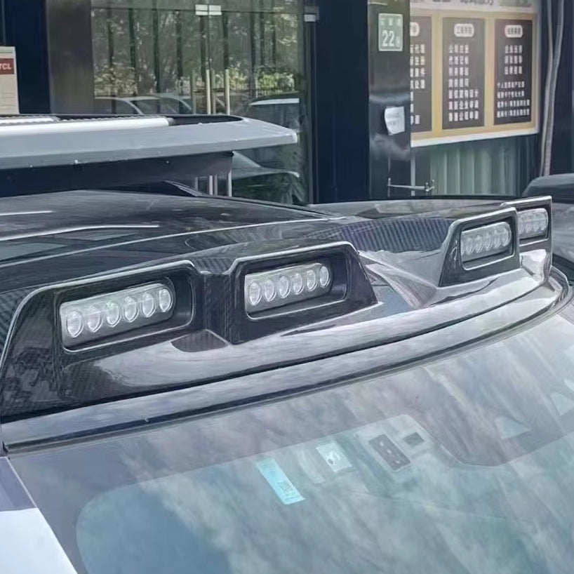 Roof Top LED Light Bar for Land Rover Defender (2020+) – 4 LED ABS Roof Mounted Off-Road Light Kit | UMPARTS