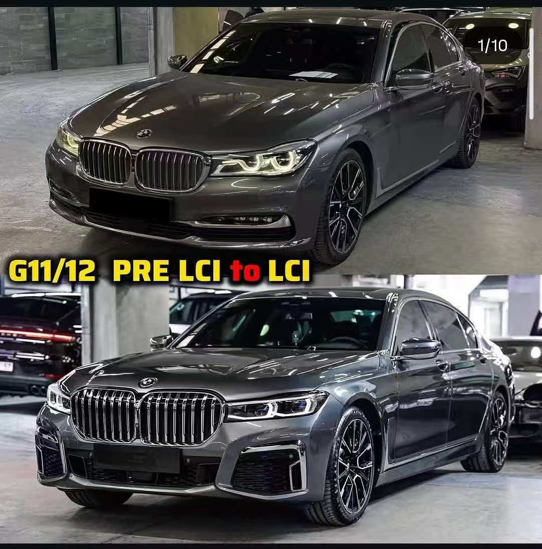BMW G11 G12 7 Series Pre-LCI to LCI Full Conversion Body Kit (2016-2018 → 2019-2022 Facelift Upgrade)