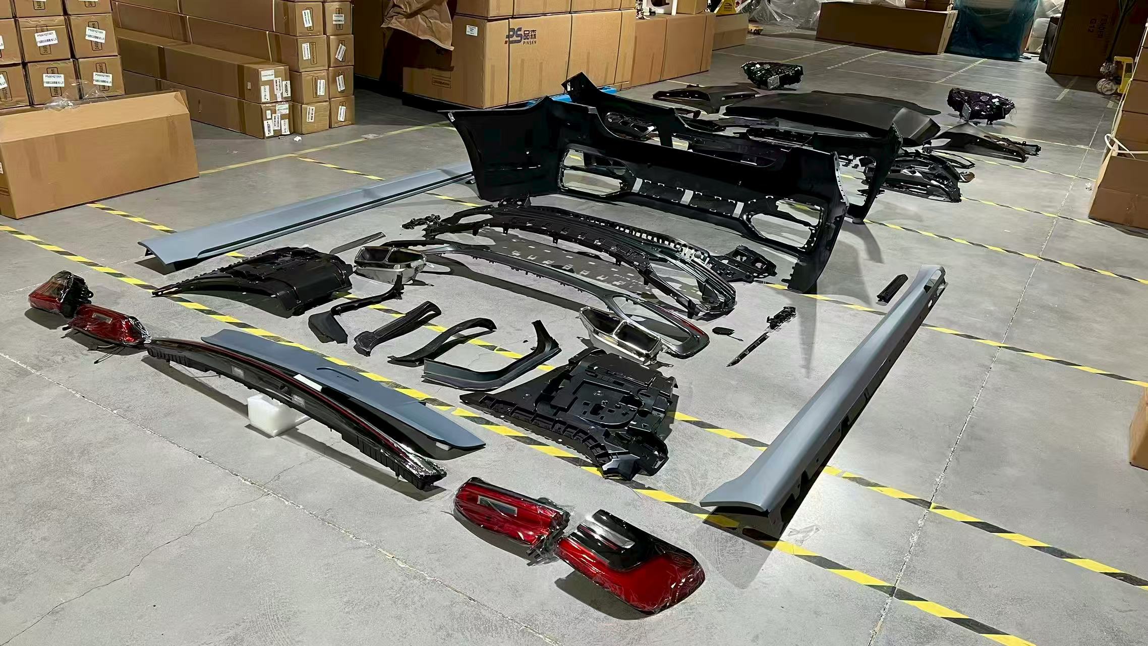 BMW G11 G12 7 Series Pre-LCI to LCI Full Conversion Body Kit (2016-2018 → 2019-2022 Facelift Upgrade)