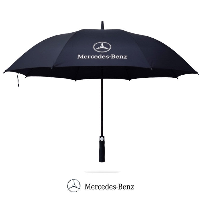 Mercedes-Benz Luxury Automatic Umbrella  12-Rib Windproof Large Folding Umbrella