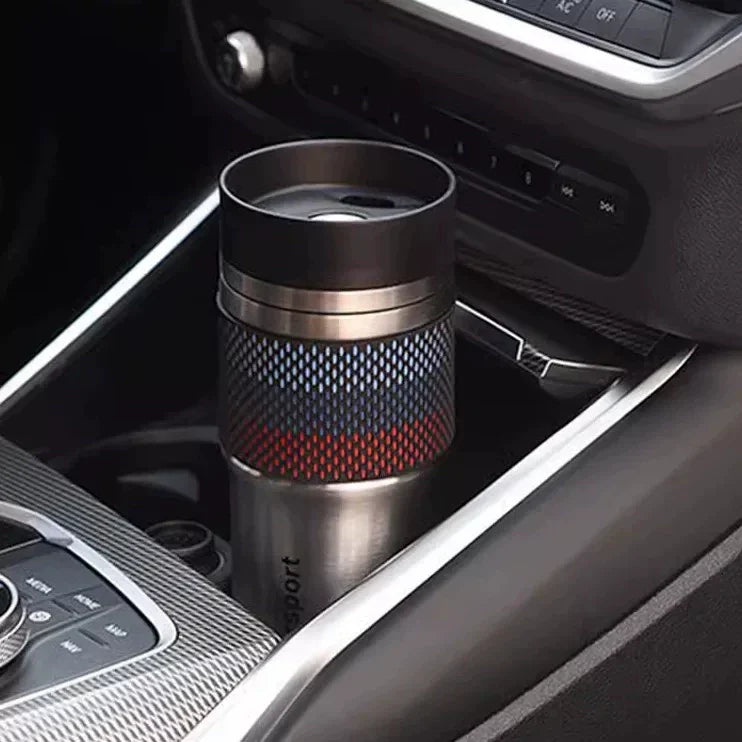 BMW M Series Thermos Cup  Stainless Steel 304 Anti-Drop Insulated Water Bottle (Motorsport Style)
