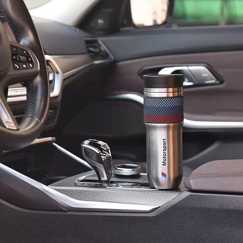 BMW M Series Thermos Cup  Stainless Steel 304 Anti-Drop Insulated Water Bottle (Motorsport Style)