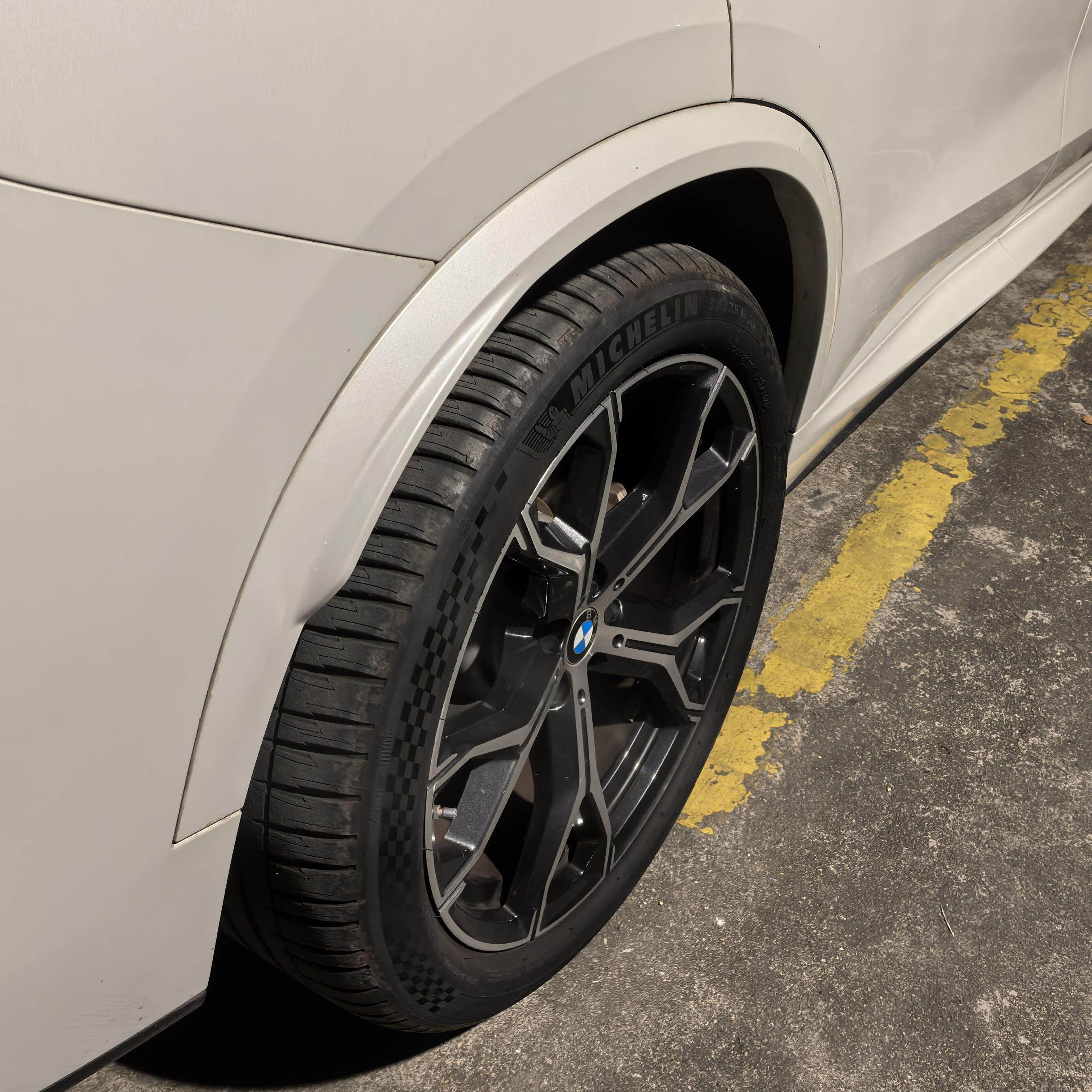 Front & Rear Fender Wheel Arch Trim for BMW X5 G05 / X6 G06 / X7 G07 – Wheel Eyebrow Protection Kit