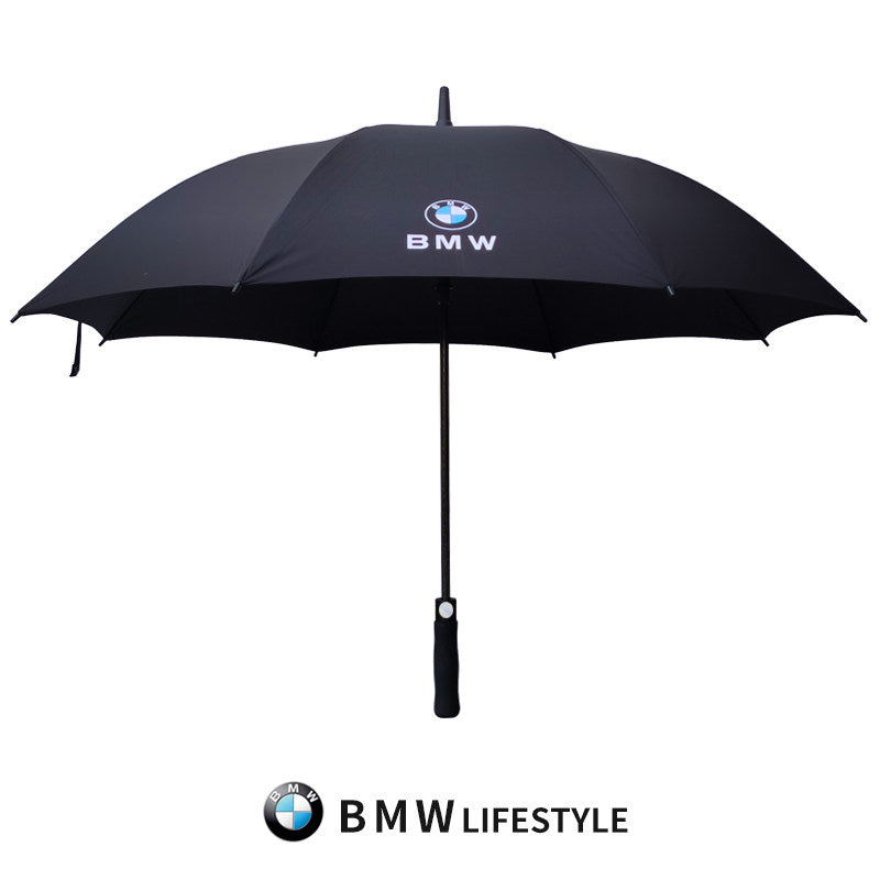 BMW Luxury Automatic Umbrella  12-Rib Windproof Long Handle Folding Umbrella