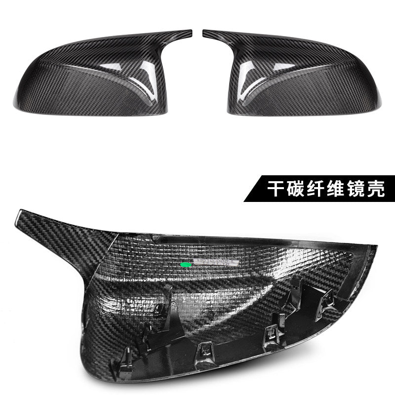 Carbon Fiber Mirror Caps (Thunder Style) for BMW X3 / X4 / X5 / X6 / X7  Horn Mirror Housing Upgrade