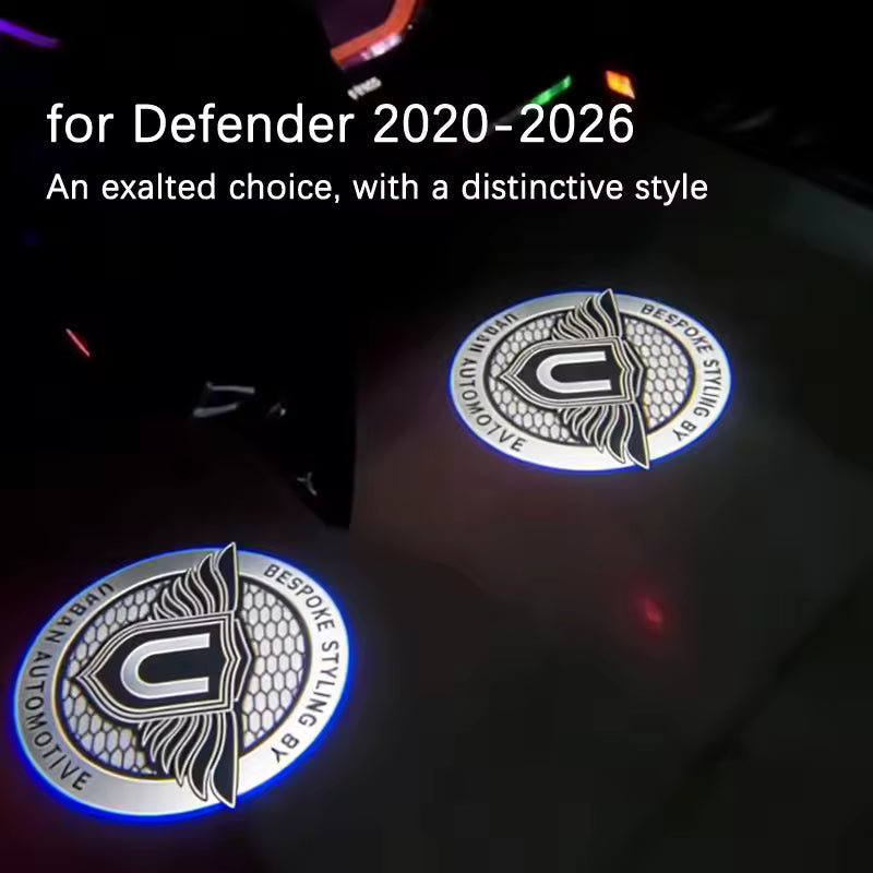Urban Style LED Welcome Door Lights for Land Rover Defender 90 / 110 / 130 (2020–2026)