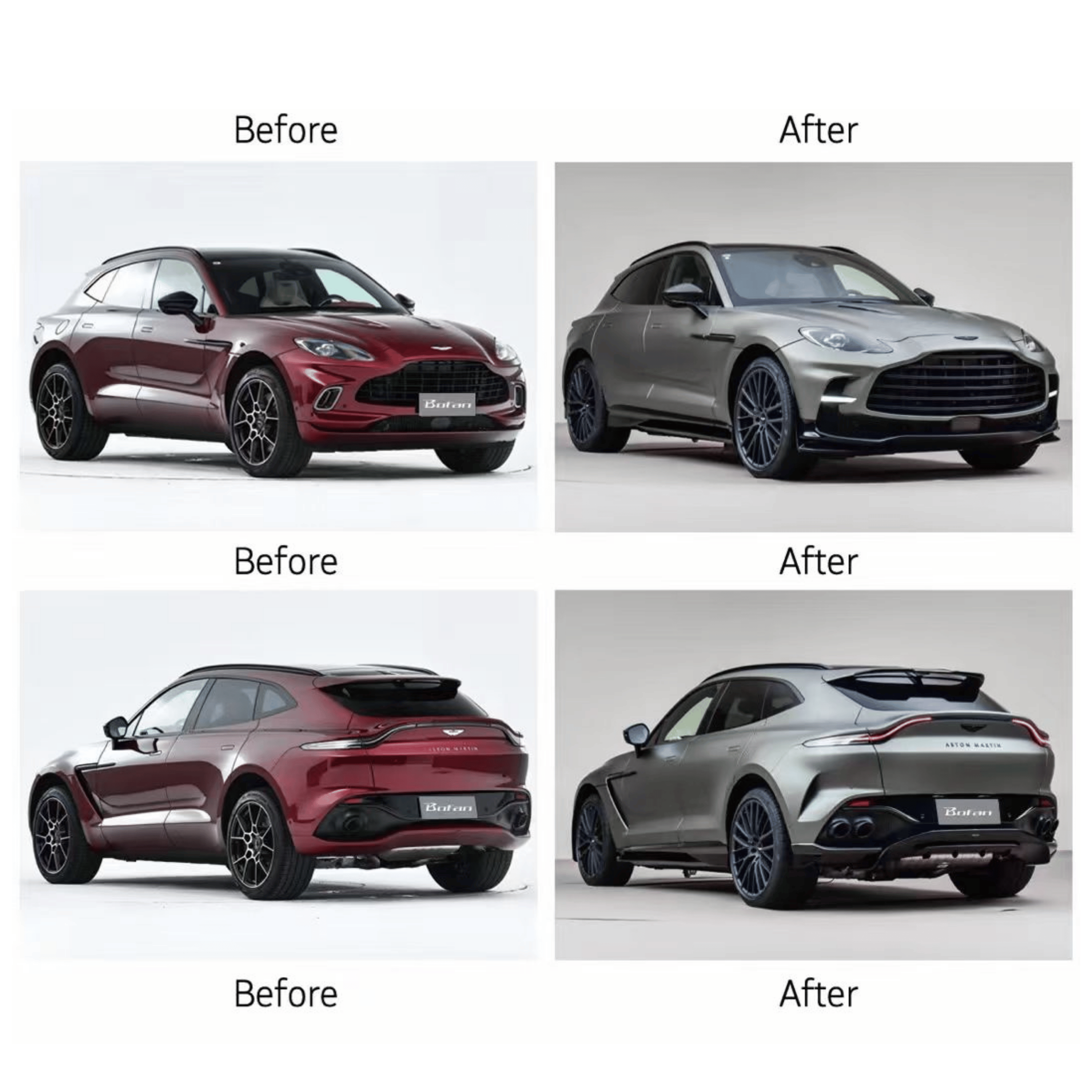 Dry Carbon Fiber Body Kit for Aston Martin DBX (DBX 707 style) – Full Aero Package (Front Bumper, Rear Diffuser, Side Skirts, Spoiler) | UMPARTS