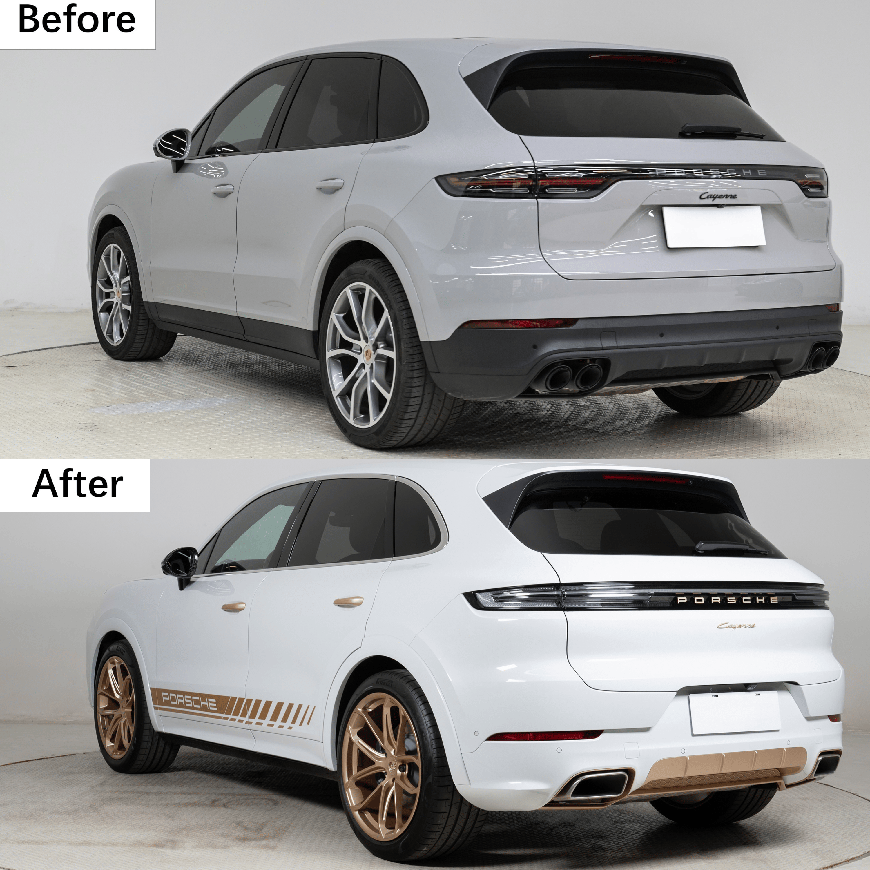 Cayenne 9Y0.1 (2018–2023) to 9Y0.2 SUV GTS (2024–2025) Style Body Kit – Full Conversion Upgrade | UMPARTS