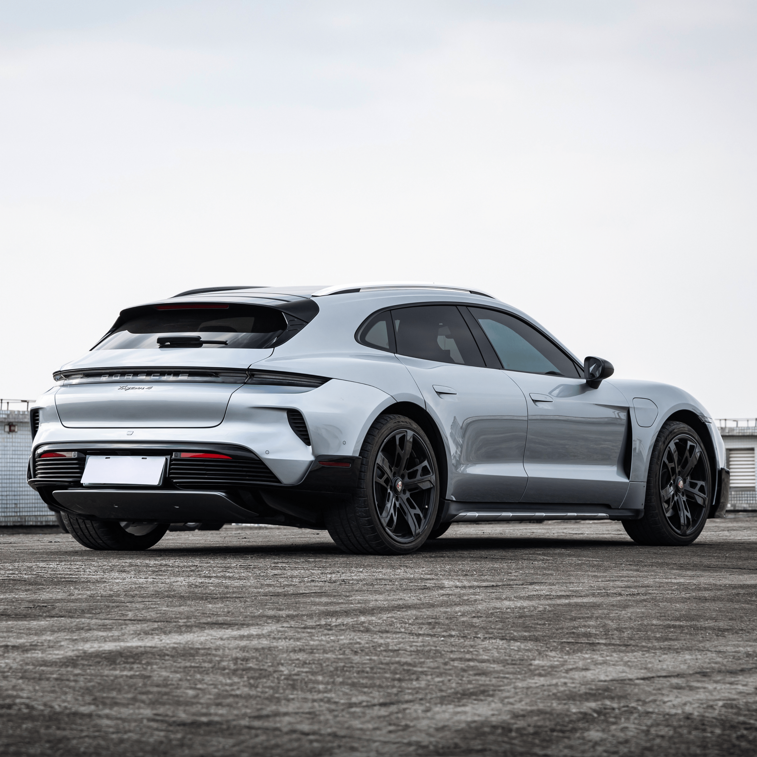 Compatible with Porsche Taycan 9J1.1 Upgrade to 9J1.2 Turbo GT Style Body Kit