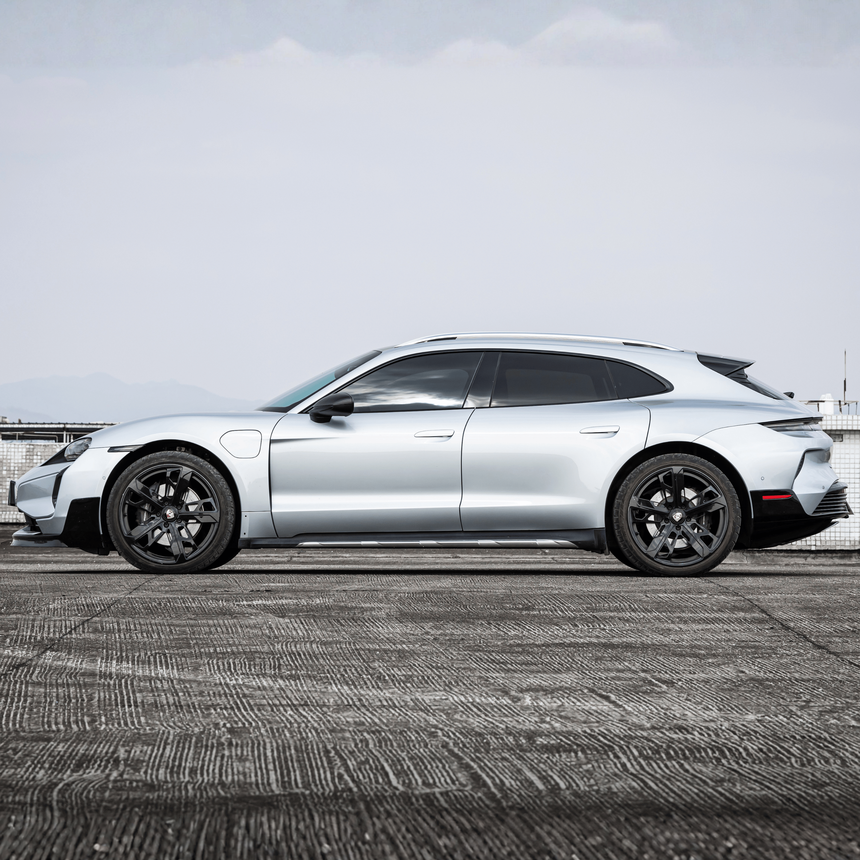 Compatible with Porsche Taycan 9J1.1 Upgrade to 9J1.2 Turbo GT Style Body Kit