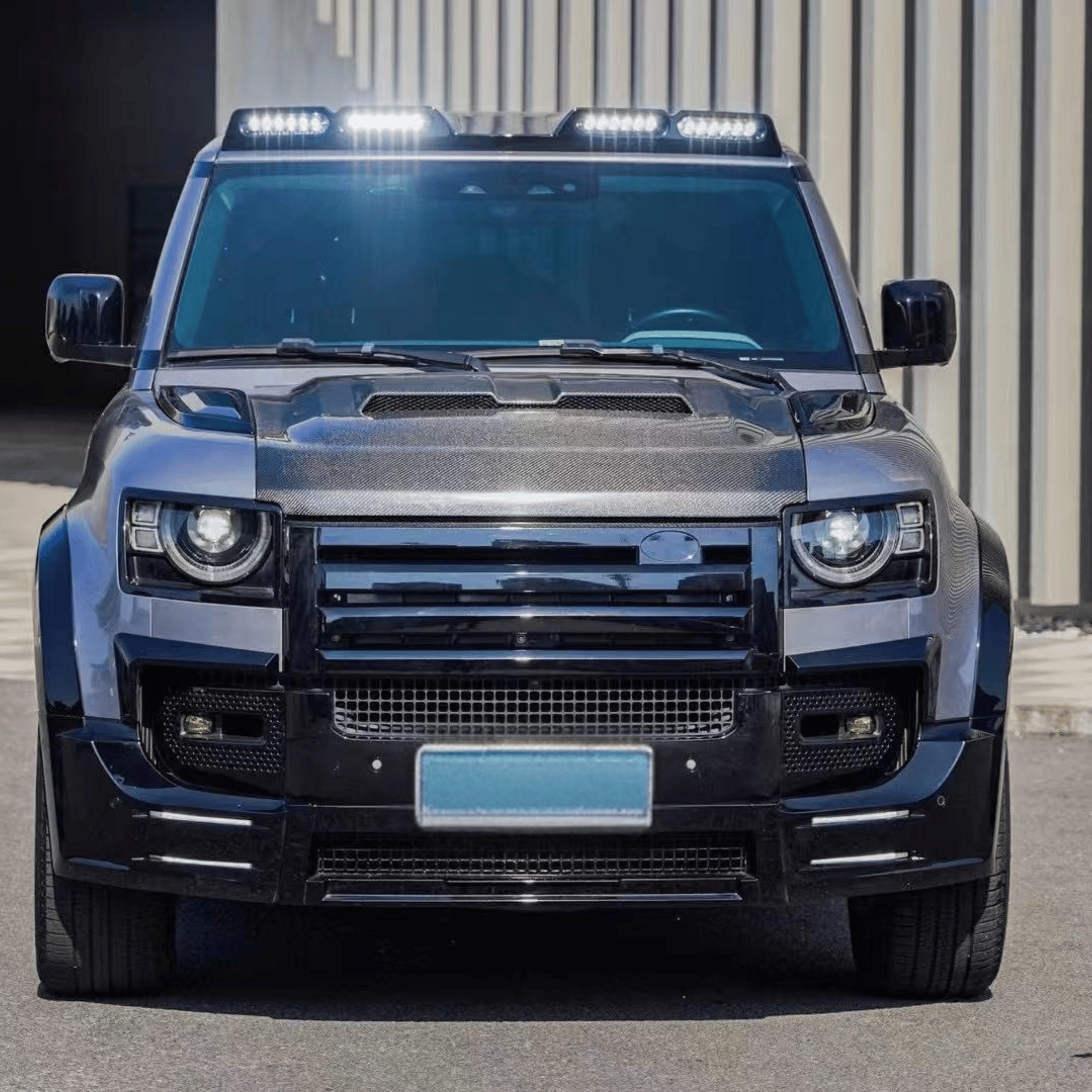 Dry Carbon Fiber Hood for Land Rover Defender (2020+) – Lightweight Performance Bonnet Upgrade | UMPARTS