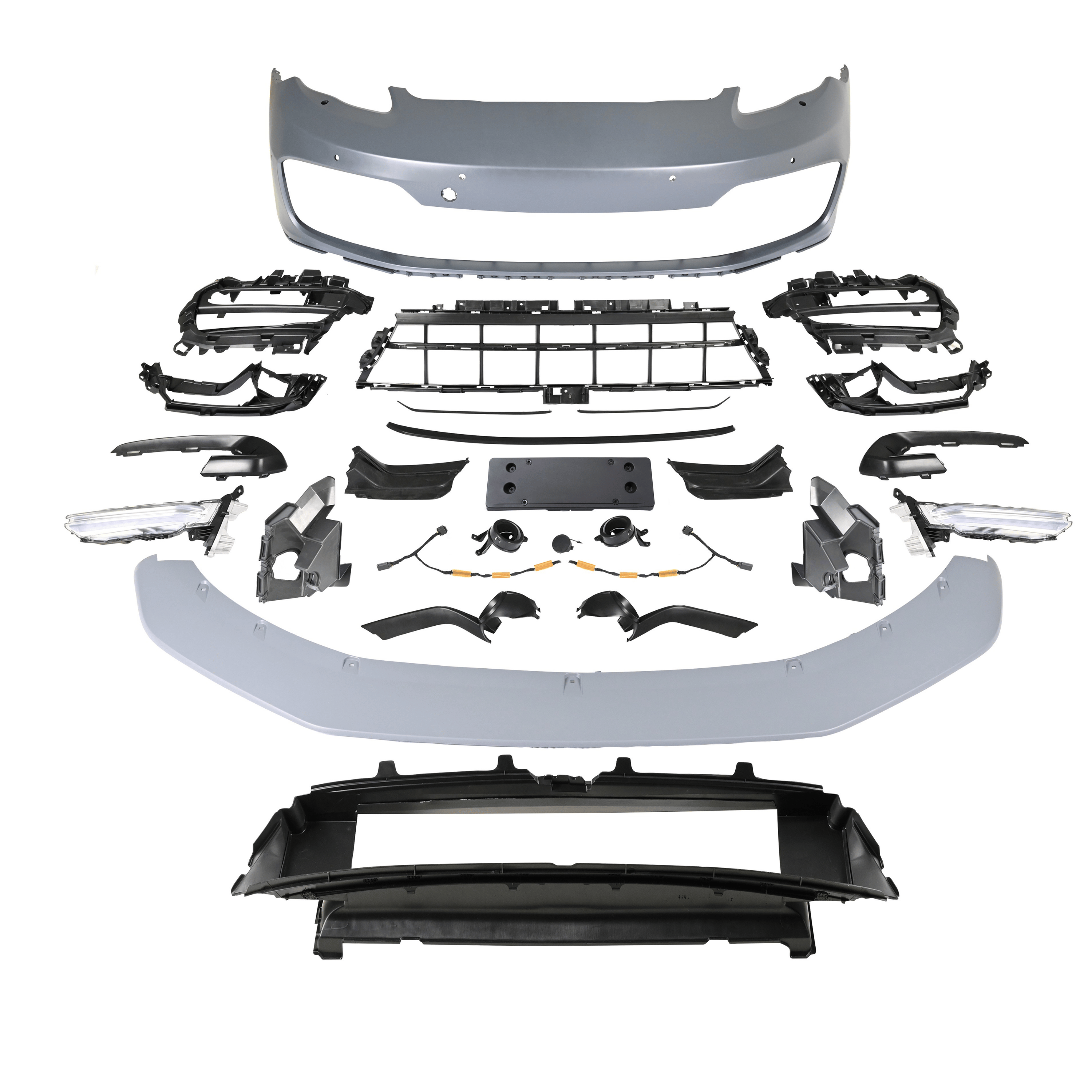 Porsche Panamera 970.1 to 971 GTS Style Front Bumper Upgrade Kit (No Headlight Conversion)