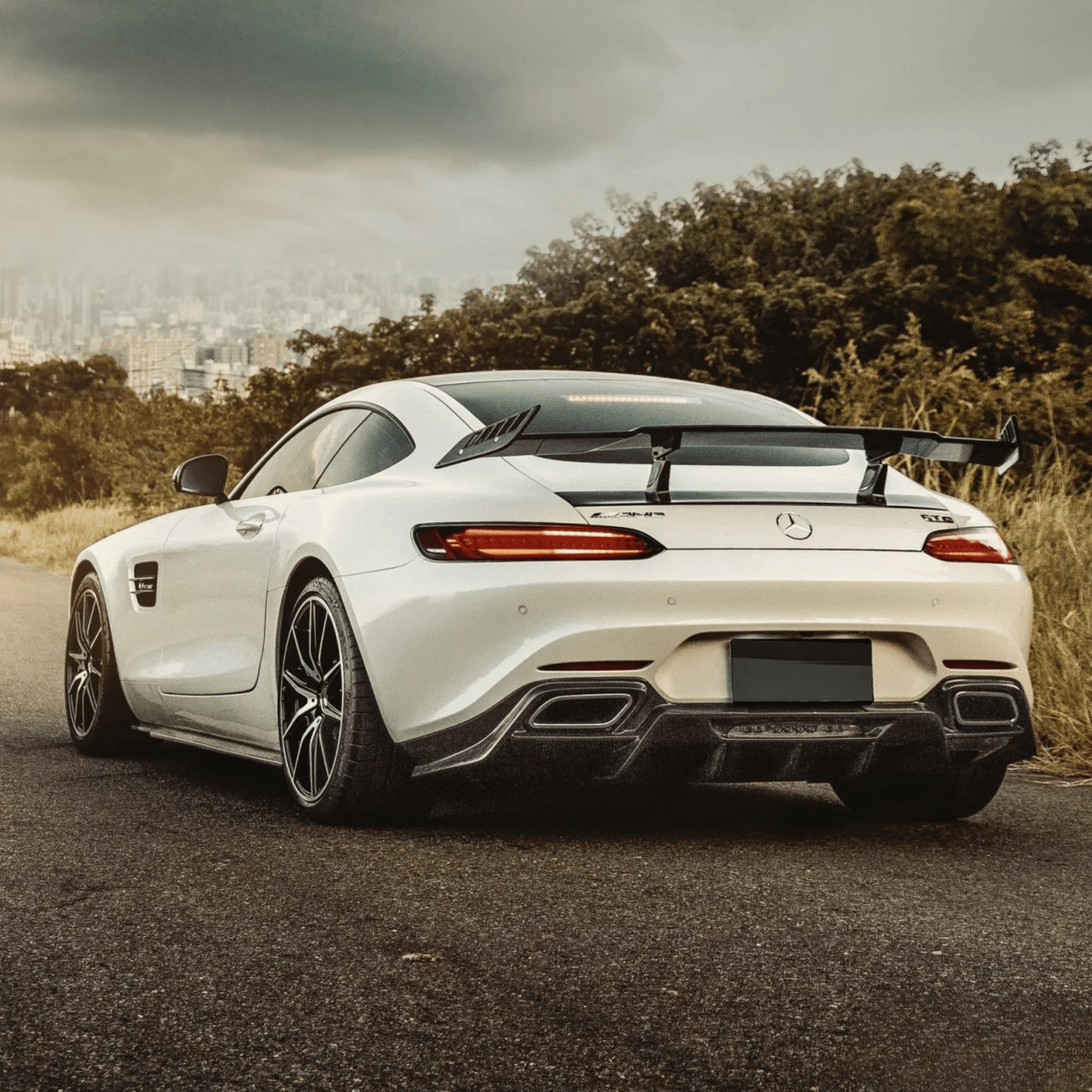 AMG GT Black Series Style Front & Rear Body Kit for Mercedes-Benz AMG GT  – Carbon Aero Package | UMPARTS
