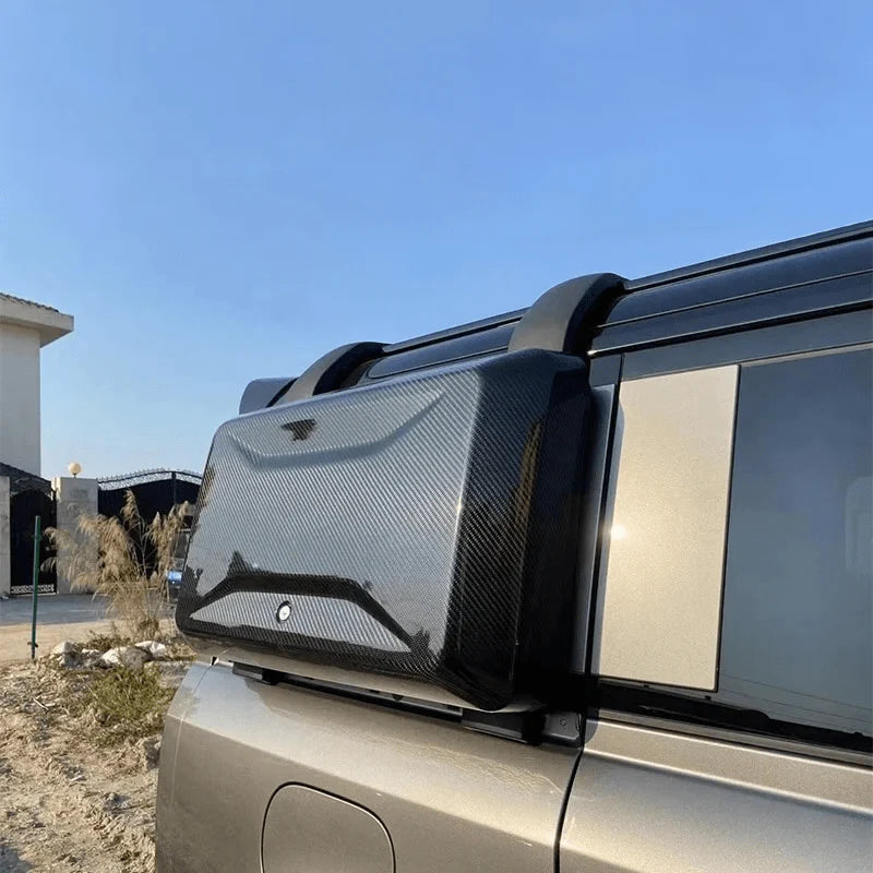 UMPARTS Dry Carbon Fiber Side Storage Box for Land Rover Defender 90 / 110 / 130 (2020+)