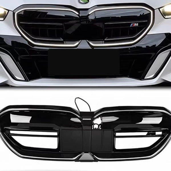 LED Illuminated Front Grille for BMW G60 5 Series – Light Up Kidney Grill with Adapter | UMPARTS
